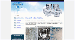 Desktop Screenshot of donhielo.es